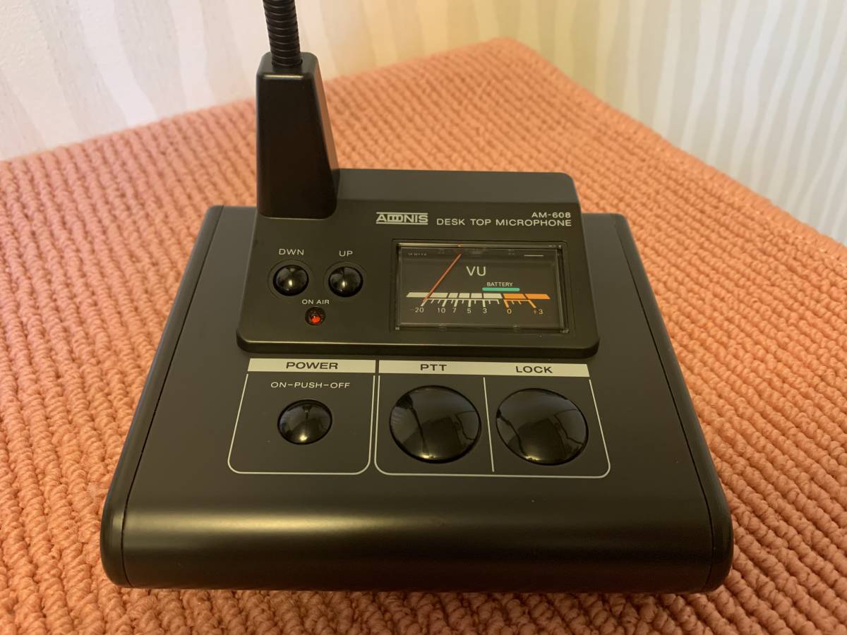 アドニス　 デスクトップマイク AM-608 アドニス Yahoo!オークション AM AM-608 ◇アドニス⁄スタンドマイクAM