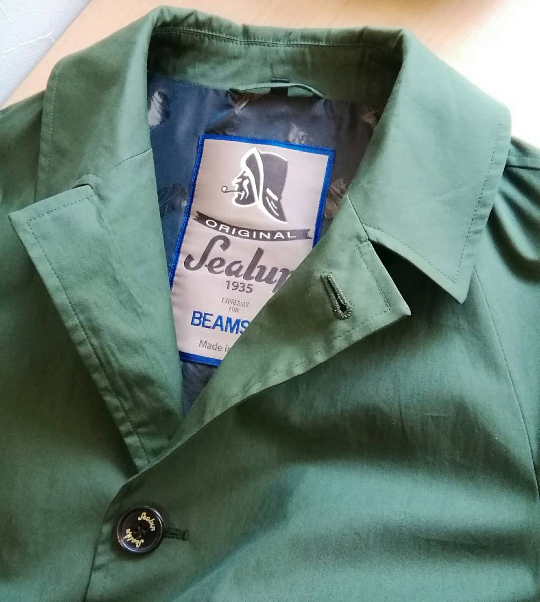 新作入荷，新品 シーラップ バルカラーコート 42 SEALUP BEAMS エクスクルーシブモデル BEAMS F(コート)｜売買されたオークション情報、yahooの商品情報をアーカイブ公開 - オークファン 男性用