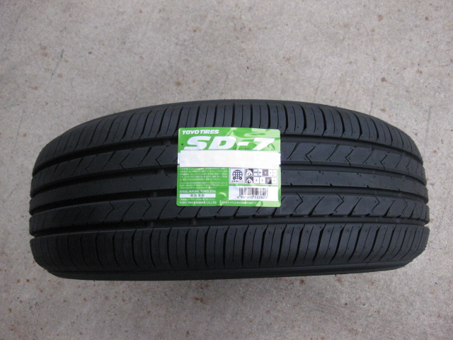 送料込!限定特価 即納 トーヨータイヤ TOYO SD-7 195/65R15 新品 4本セット プリウス ノア VOXY セレナ ステップワゴン 当日発送も可!