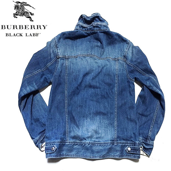 BURBERRY LONDON》 ジップ デニムジャケット (Gジャン)（BURBERRY  