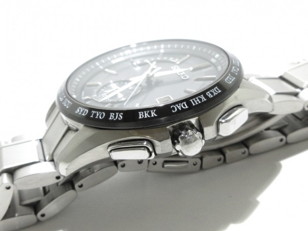 SEIKO(セイコー) 腕時計 ブライツ 8B63-0AA0 メンズ 黒 【公式通販】