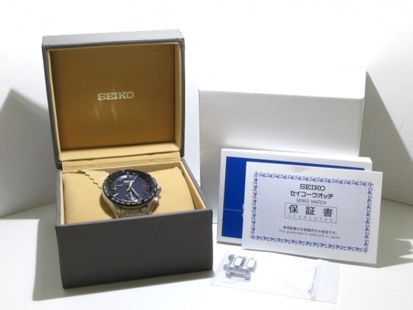 SEIKO(セイコー) 腕時計 ブライツ 8B63-0AA0 メンズ 黒 【公式通販】