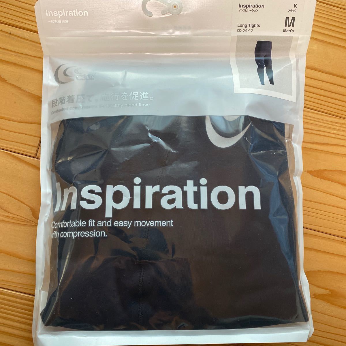  C3fit Inspiration Men&rsquo;s ブラック サイズM(タイツ)｜売買されたオークション情報、yahooの商品情報をアーカイブ公開 - オークファン タイツ