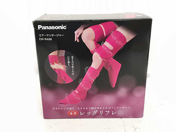 1円 未使用 Panasonic パナソニック EW-RA98-RP エアーマッサージャー