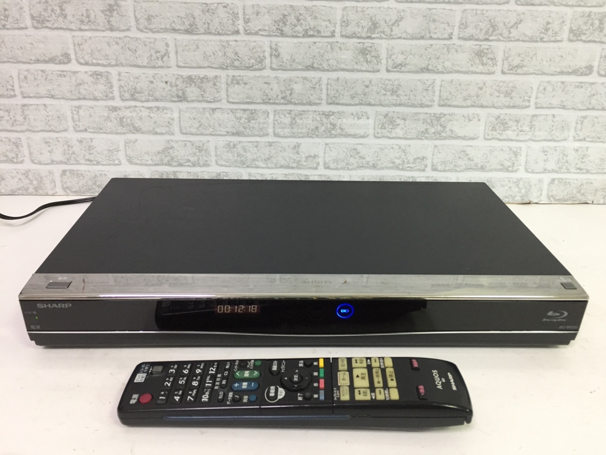 BD-W550 AQUOS - SHARP ブルーレイレコーダー メルカリ 2026年最新