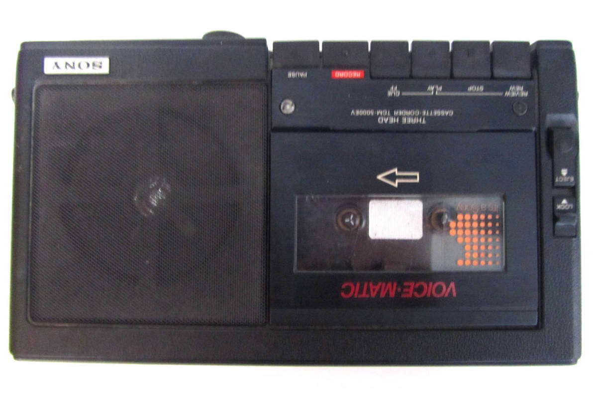 安い値段 中古 SONY ソニー カセットレコーダー デンスケ TCM-5000EV