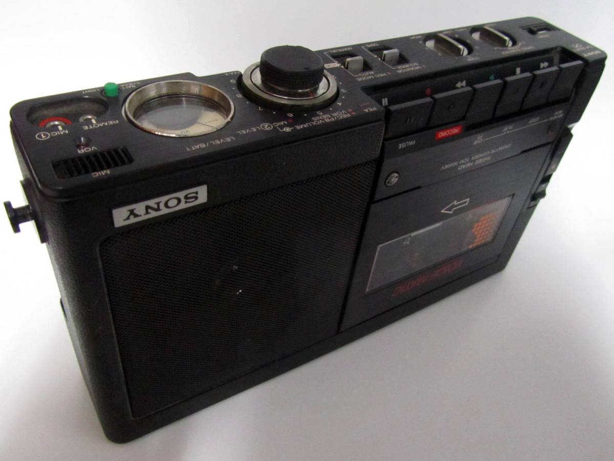 安い値段 中古 SONY ソニー カセットレコーダー デンスケ TCM-5000EV