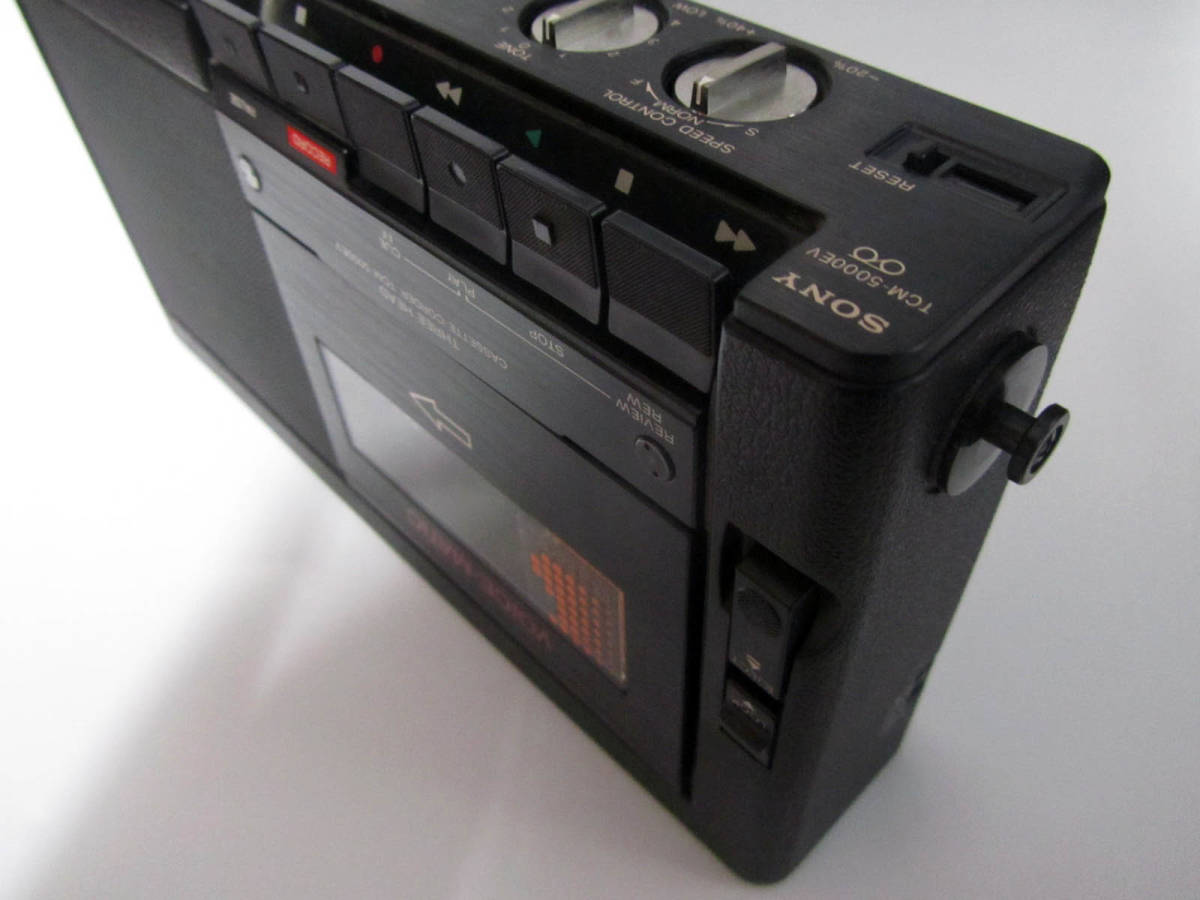 コ*ケ様 【動作確認済】SONY TCM-5000EV カセットコーダー デンス 安い値段 中古 SONY ソニー カセットレコーダー デンスケ TCM-5000EV