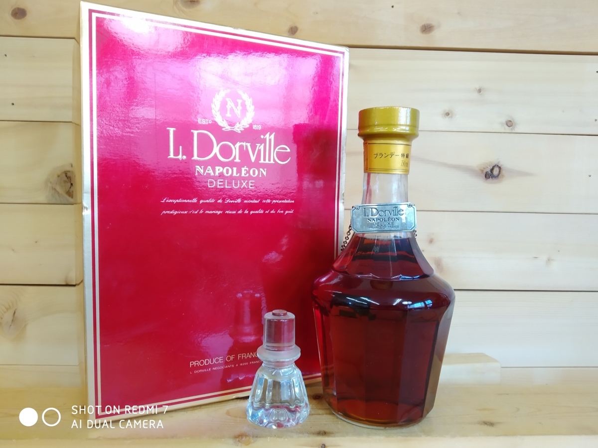 Dorville ナポレオン 未開栓 L NAPOLEON ブランデー 古酒 ル 公式通販