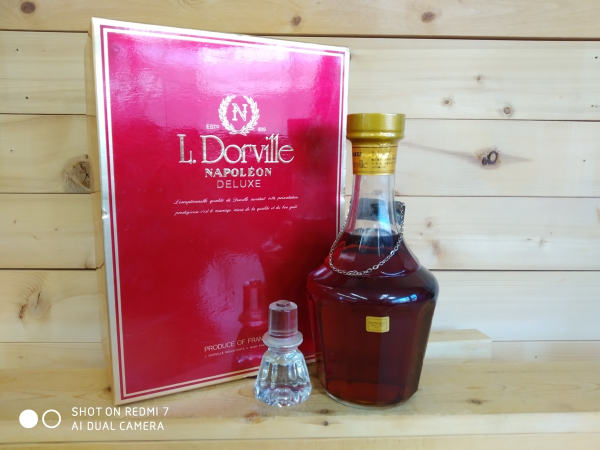 Dorville ナポレオン 未開栓 L NAPOLEON ブランデー 古酒 ル 公式通販
