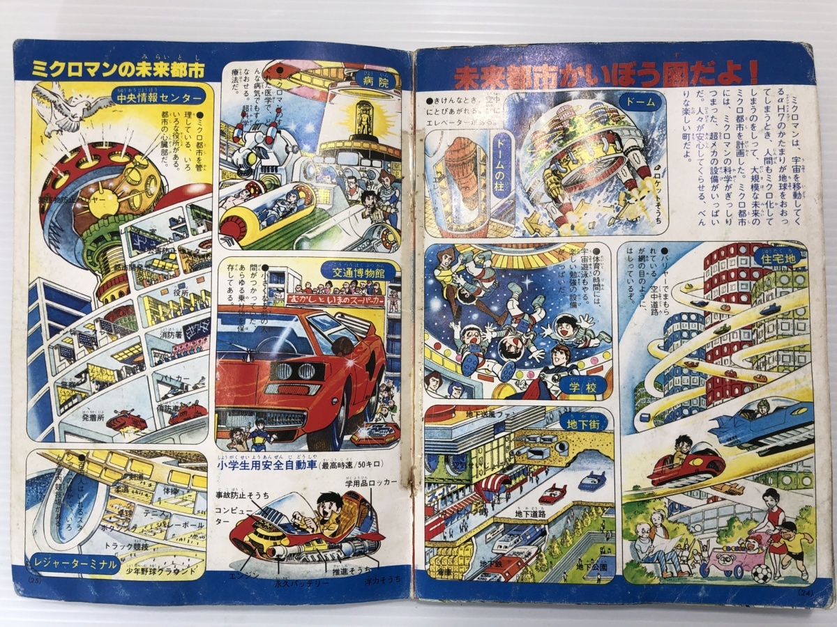 ⭐️希少・初版⭐️ テレビマガジンカラーブック 決定版 ミクロマン大