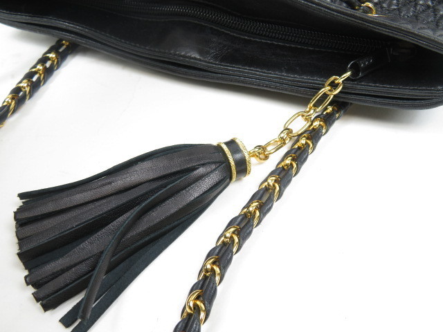 26008★1円スタート★本物★バリー★BALLY☆極美品★チェーンショルダーバッグ★レザー★フリンジ付★黒★ブラック★レディース★人気 | BALLY&frasl;バリー_Women通販 スモール Mythos トープブラウン VT837