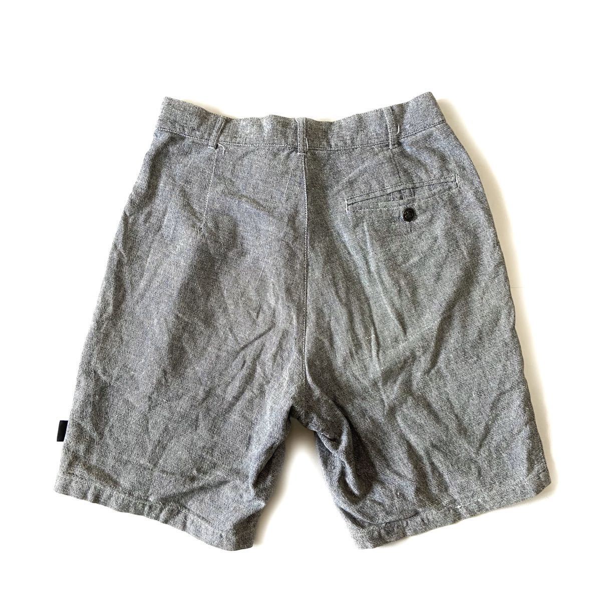 80s old stussy 黒タグ 筆記体 USA製 ハーフ パンツ ショーツ オールド 