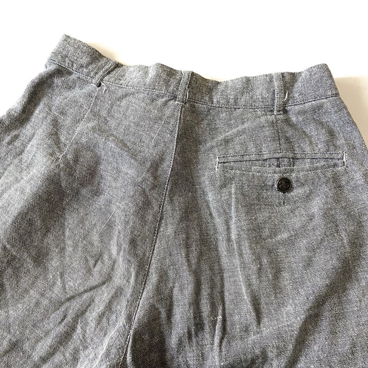 80s old stussy 黒タグ 筆記体 USA製 ハーフ パンツ ショーツ オールド 
