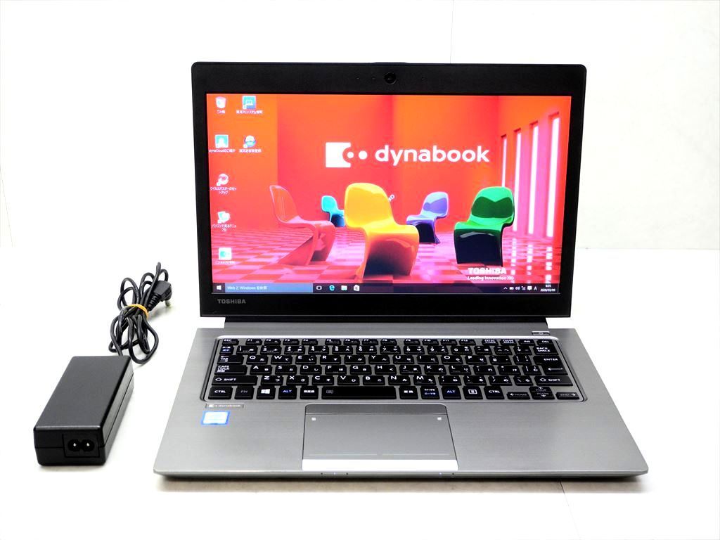 TOSHIBA dynabook R63/M/intel core i5-8250U 1.60GHz/メモリ8GB/13.3