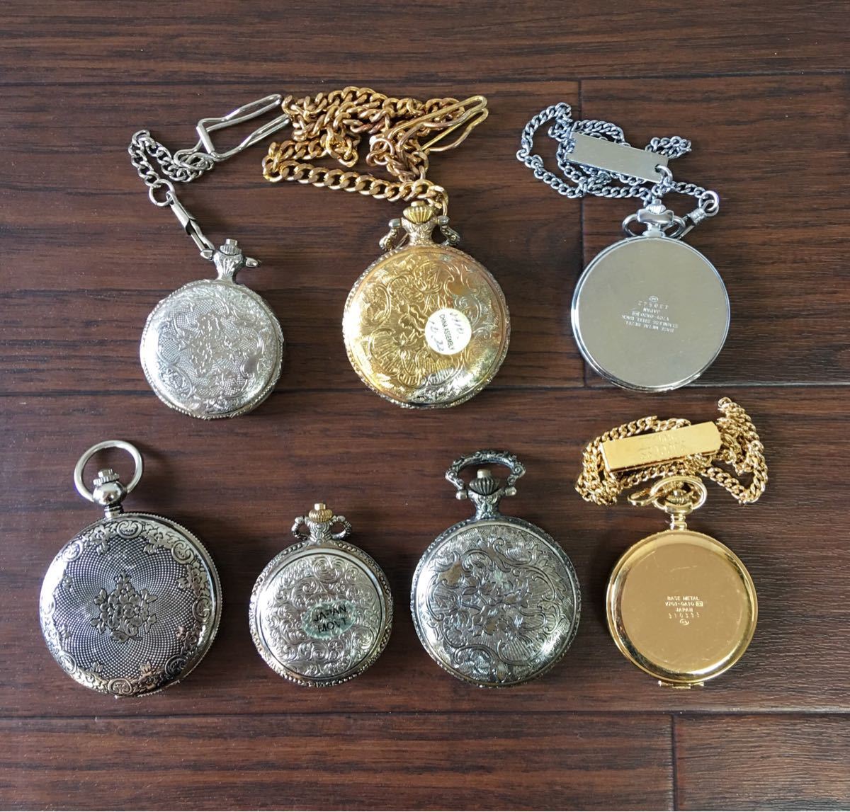 懐中時計 クォーツ Laurier /viaroso/MANAS/KRONE/SEIKO SUCCESS 