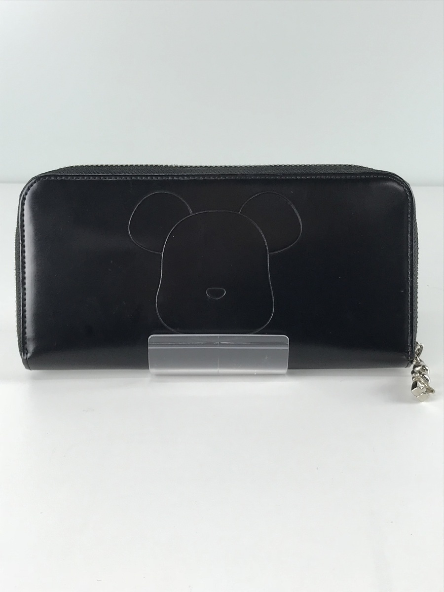 PORTER◇BE@RBRICK/ベアブリック/長財布/レザー/BLK(長財布（小銭入れ  