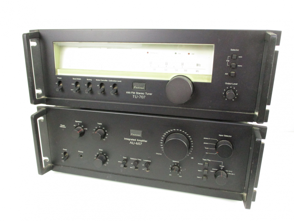 来る4月計画の福岡分移転のため処分価格】 SANSUI TU-707 ♪ 来る4月