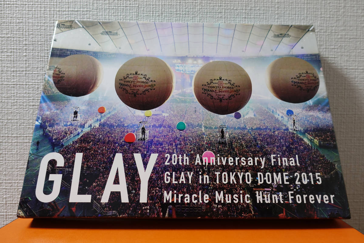 限定先行予約販売 ☆20th Anniversary Final GLAY in TOKYO DOME 2015 