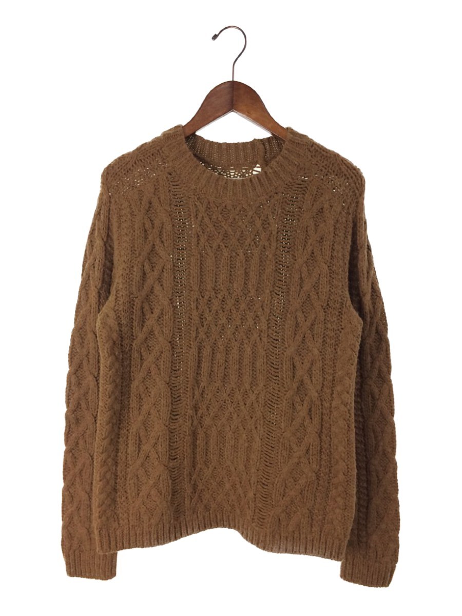 Maison Margiela◇デストロイケーブルニット/セーター(厚手)/M Maison Margiela◇デストロイケーブルニット/セーター(厚手)/M