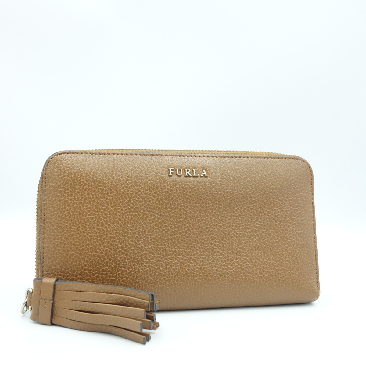 フルラ フリンジ FURLA レザー FURLA（ブラック⁄黒色系）のフリマ 