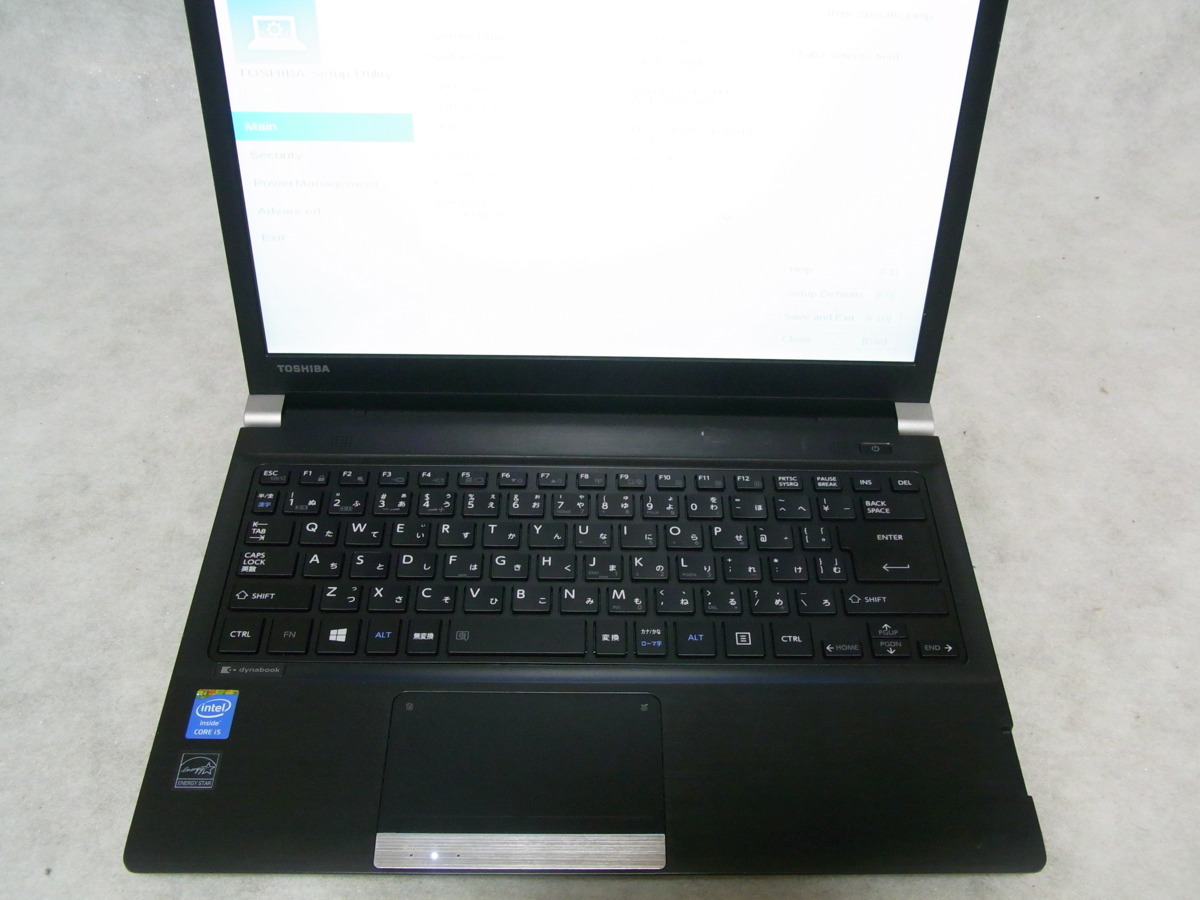 B18263 東芝 dynabook R734/K PR734KAA1R7AD71 Core i5 4300M 4GB