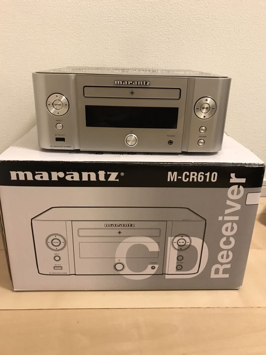 マランツ M-CR610 ネットワークCDレシーバー 2015年製 動作品 ジャンク マランツ marantz M-CR610 2015年製ネットワークCDレシーバー