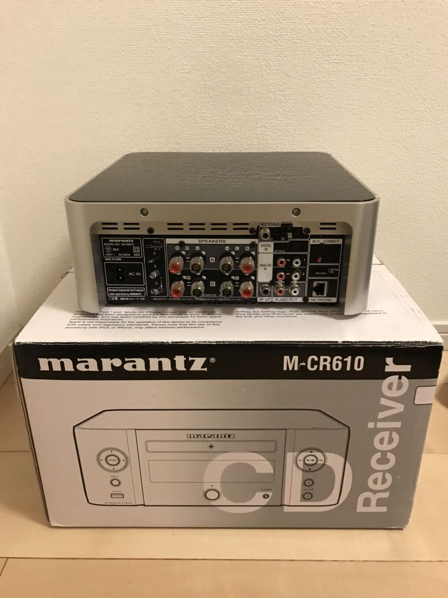 ジャンク マランツ marantz M-CR610 2015年製ネットワークCDレシーバー