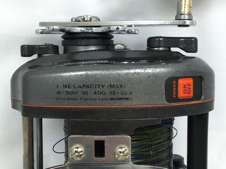 電動リール OLYMPIC SEAHUNTER 2MD-II 本体 リ-4 OLYMPIC オリムピック 電動リール SEAHUNTER 02CD 12V