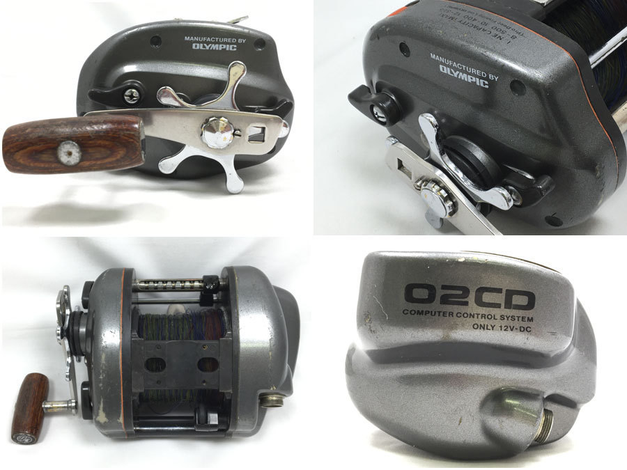 リ-4 OLYMPIC オリムピック 電動リール SEAHUNTER 02CD 12V