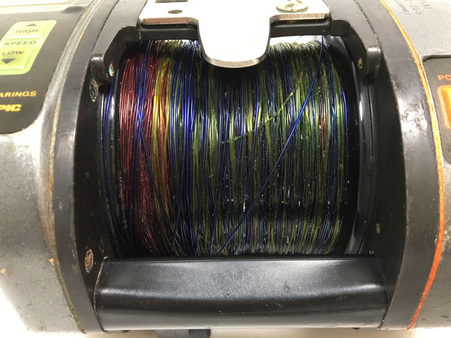 リ-4 OLYMPIC オリムピック 電動リール SEAHUNTER 02CD 12V