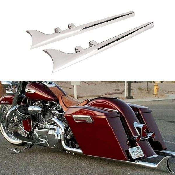 Harley Exhaust 1995-2016 for Touring Into 0 Pipes 1 SHARKROAD