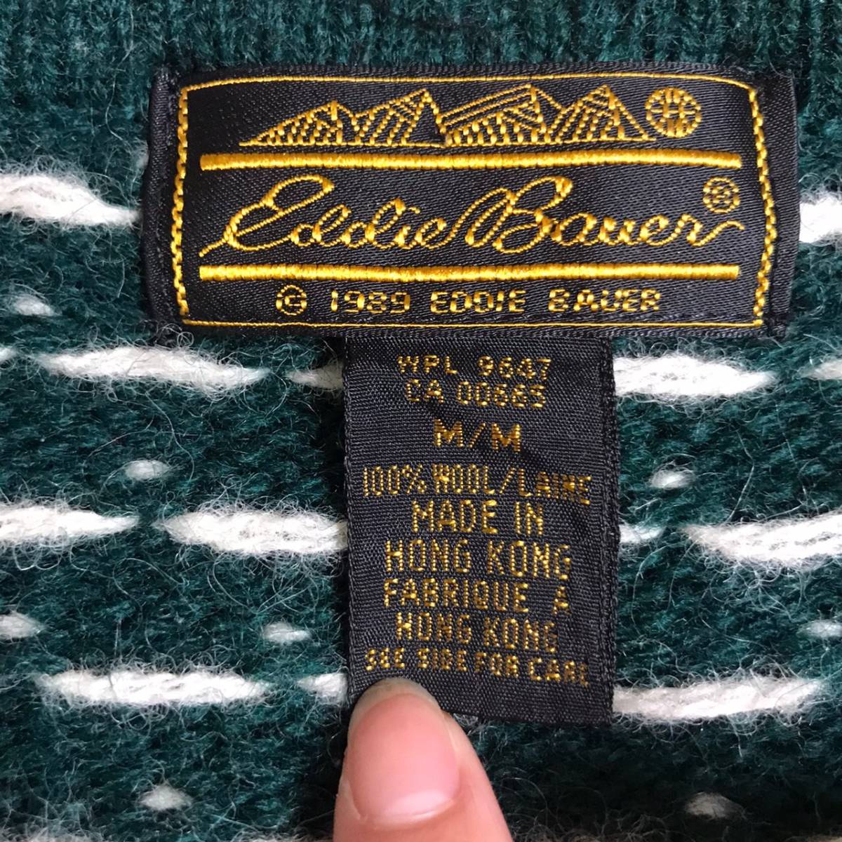 Bauer Eddie エディーバウアー ノルディック柄 90年代〜00年代 