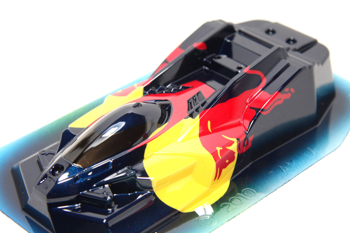 塗装済み　クリヤーボディ　サンダーショットMK2 （Redbull カラー）　（検索タグ：クリア）