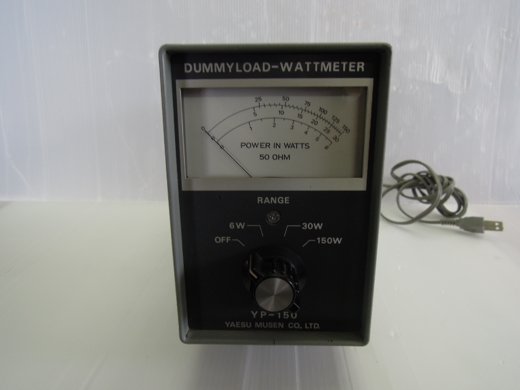 人気セール，人気 ヤエス YAESU MODEL:ＹＰ－１５０ ダミーロード MAX:150W(アクセサリ)｜売買されたオークション情報、yahooの商品情報をアーカイブ公開 - オークファン アクセサリ