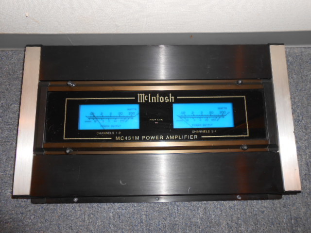 McIntosh MC431M パワーアンプ　格安　送料込 MC431 マッキントッシュ 憧れのマッキントッシュ カスタム