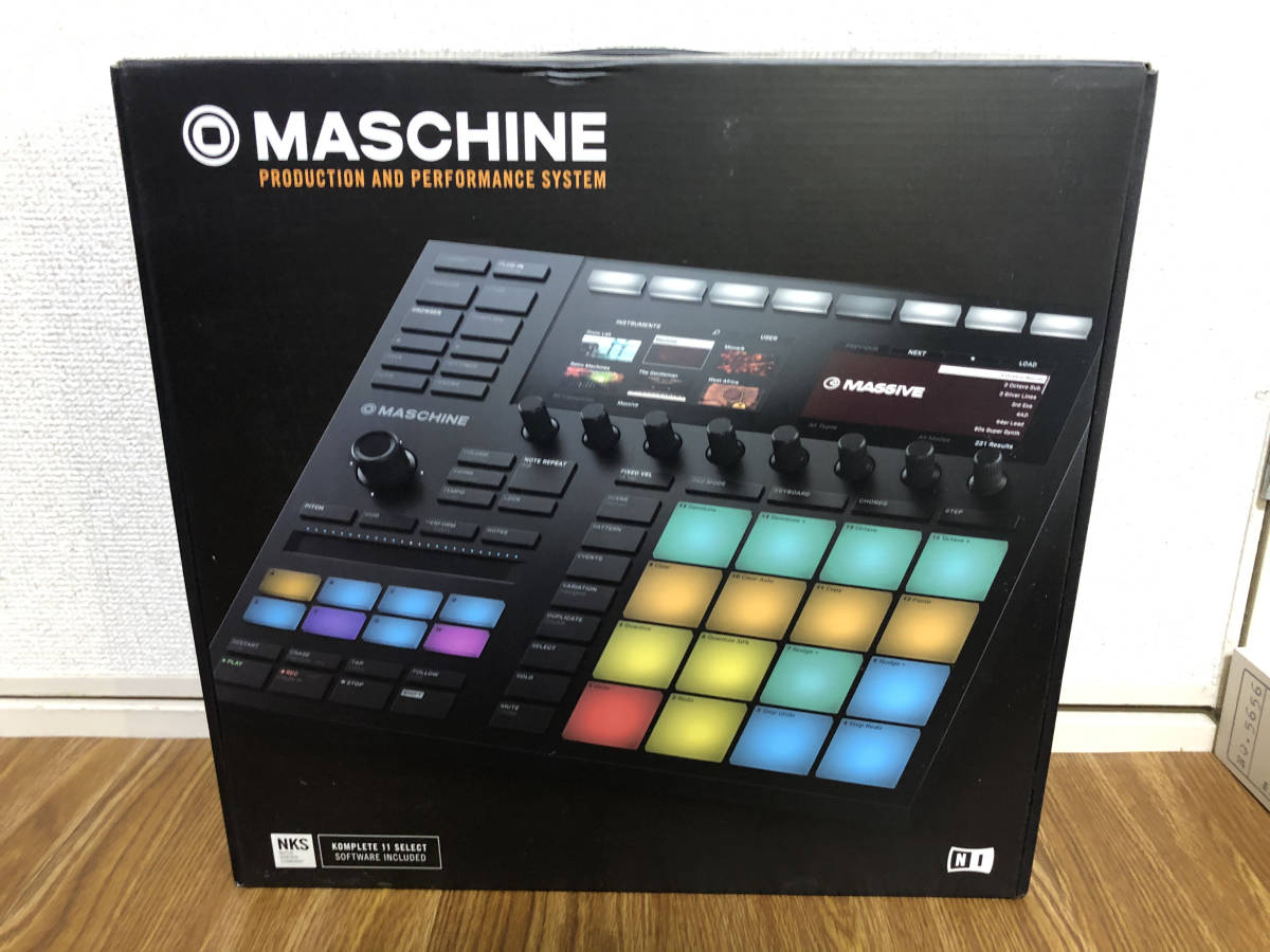 ほぼ未使用】Native Instruments MASCHINE MK3 ソフトウェア有