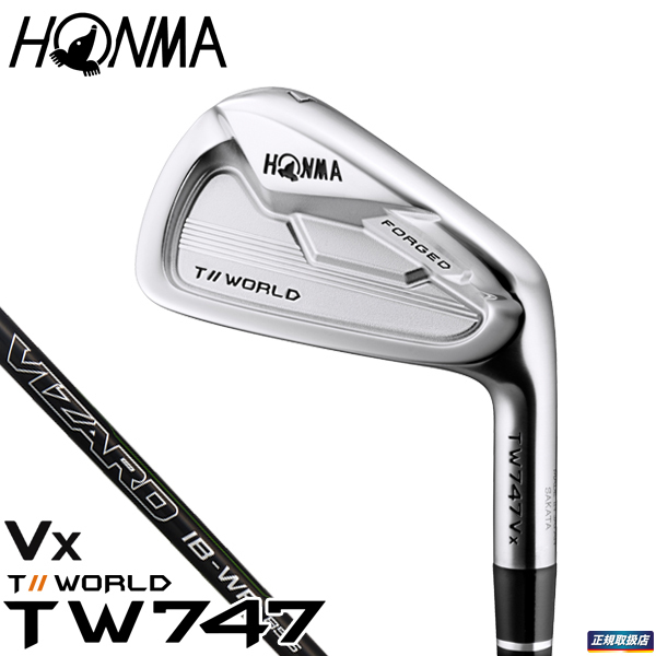 最安値，100%新品 本間 TW747 Vx アイアン 6本セット S VIZARD IB-WF 85(ホンマ)｜売買されたオークション情報、yahooの商品情報をアーカイブ公開 - オークファン 男性右きき用