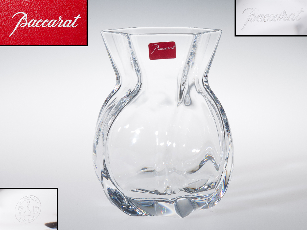 五】バカラ Baccarat コローユ 花瓶 共箱 バカラ ブランド別 【公式通販】