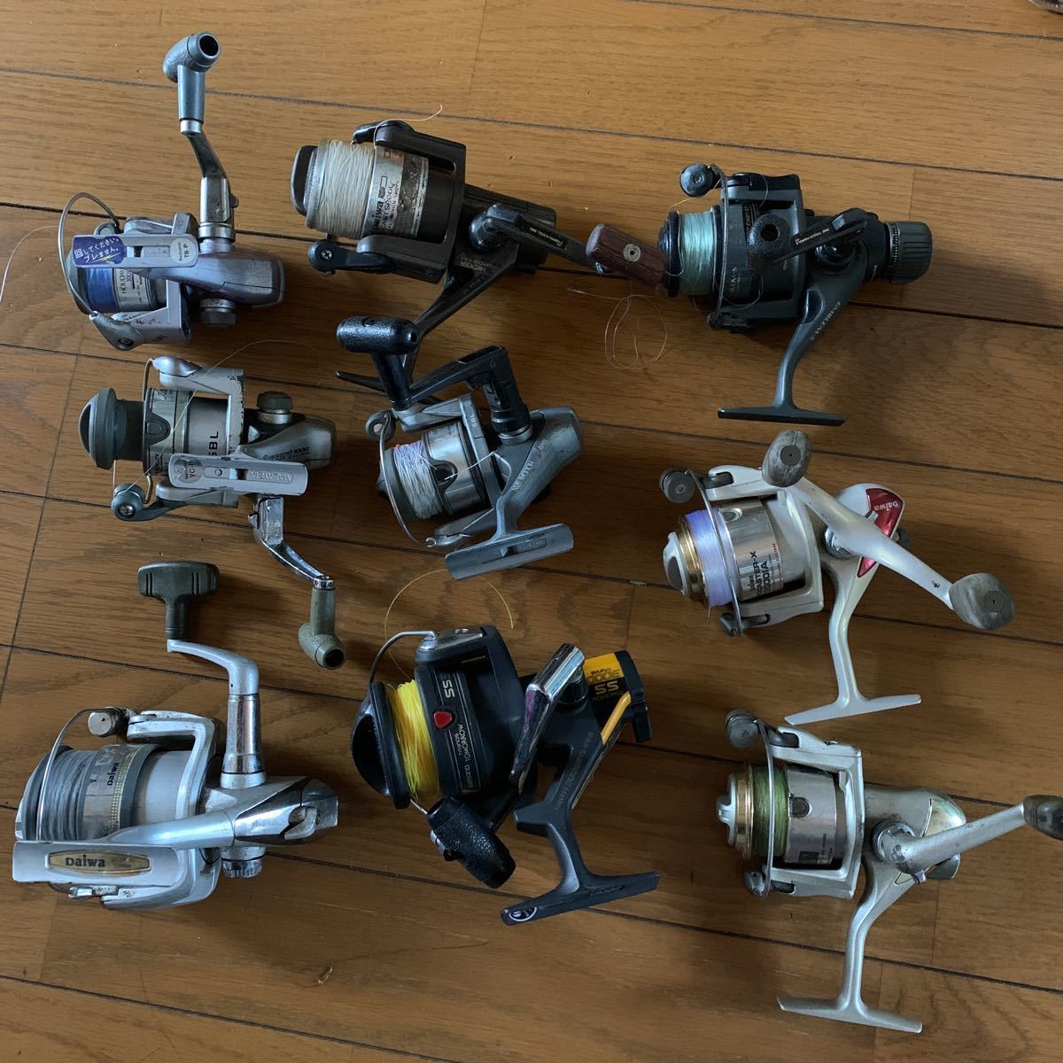 人気，定番人気 1円 Daiwaリール等まとめなど 計9点セット(ダイワ)｜売買されたオークション情報、yahooの商品情報をアーカイブ公開 - オークファン ダイワ