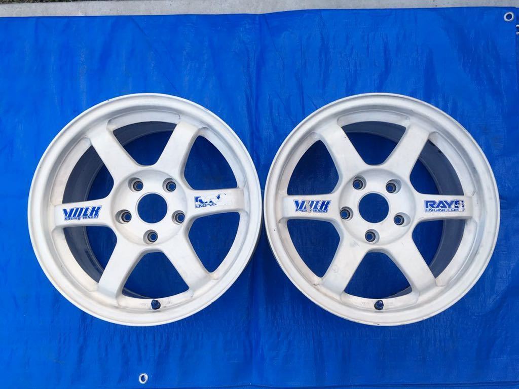 RAYS レイズ TE37 16 インチ 8J ＋38 7J ＋33 4穴 114.3