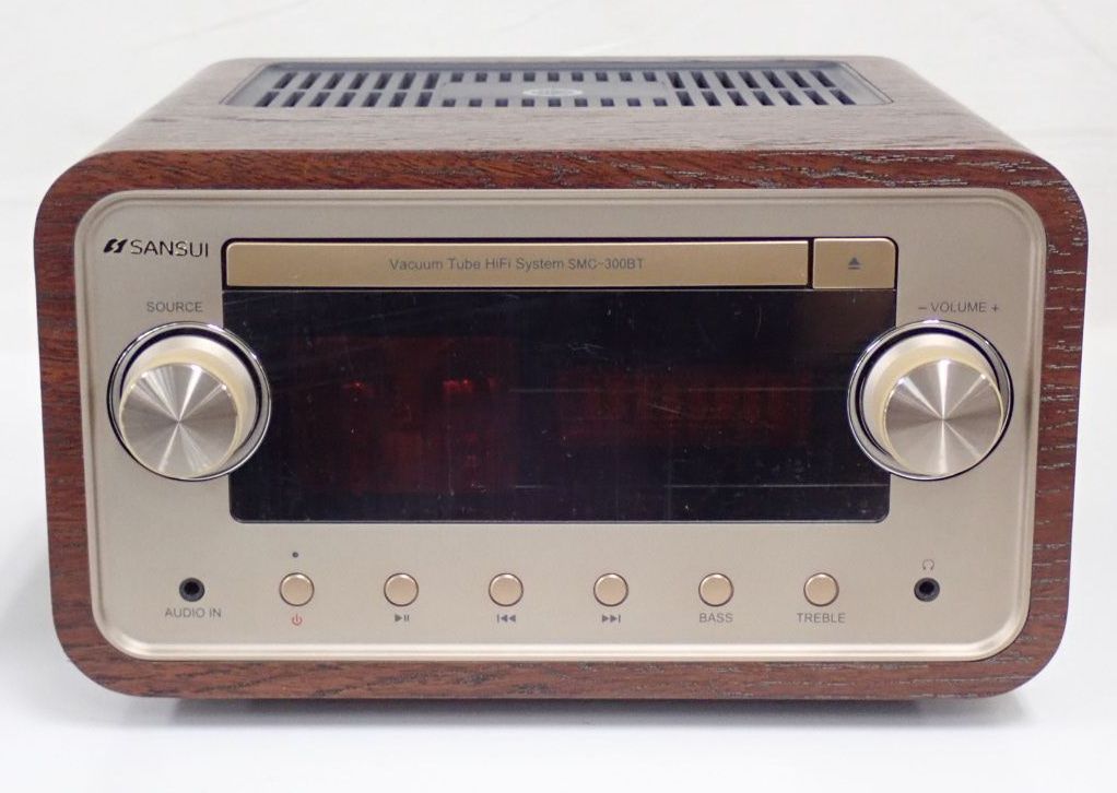 SANSUI CD サンスイ SMC-300BT 真空管 ハイブリット Bluetooth 真空管