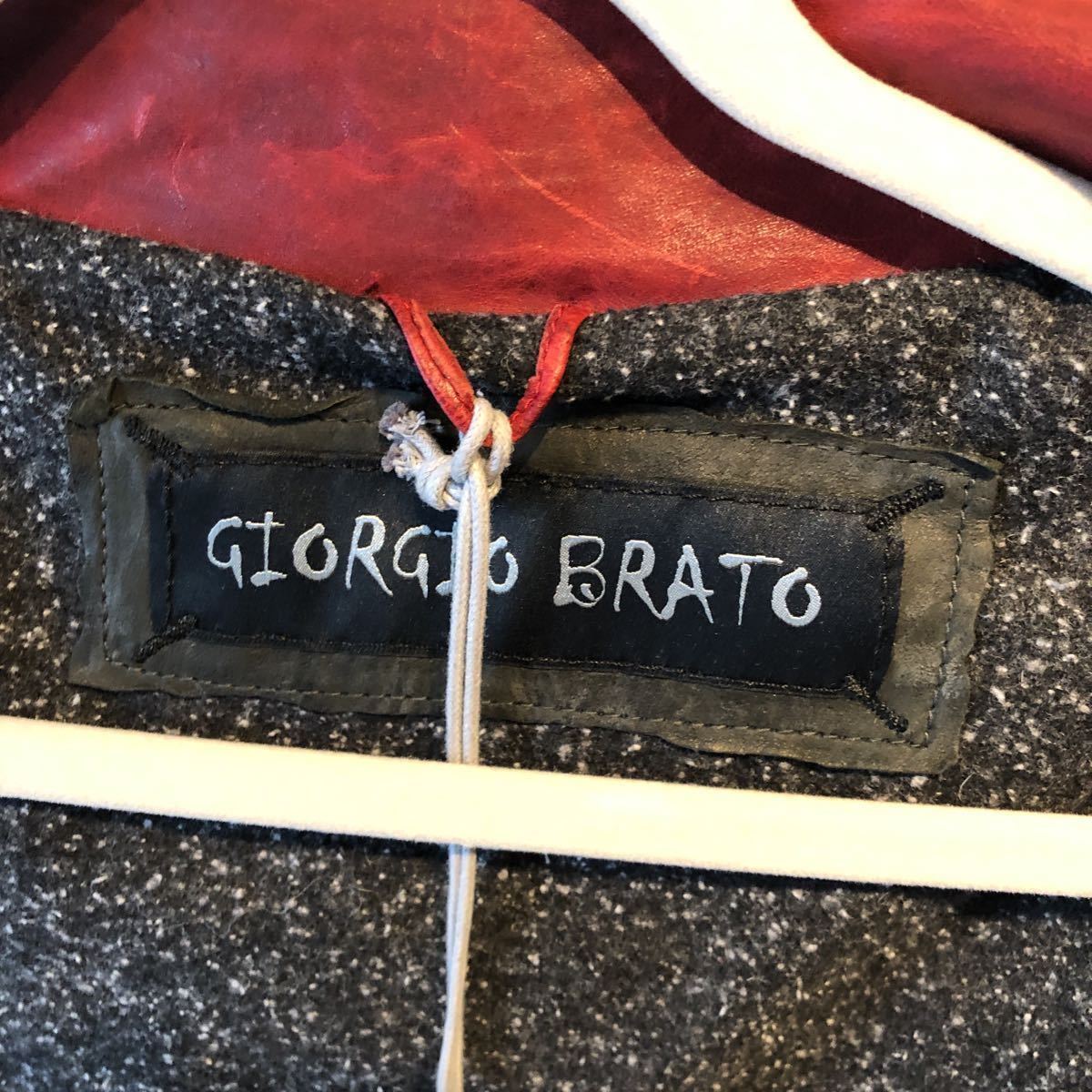 ジョルジオブラット☆giorgio brato☆レザージャケット ライダース 未