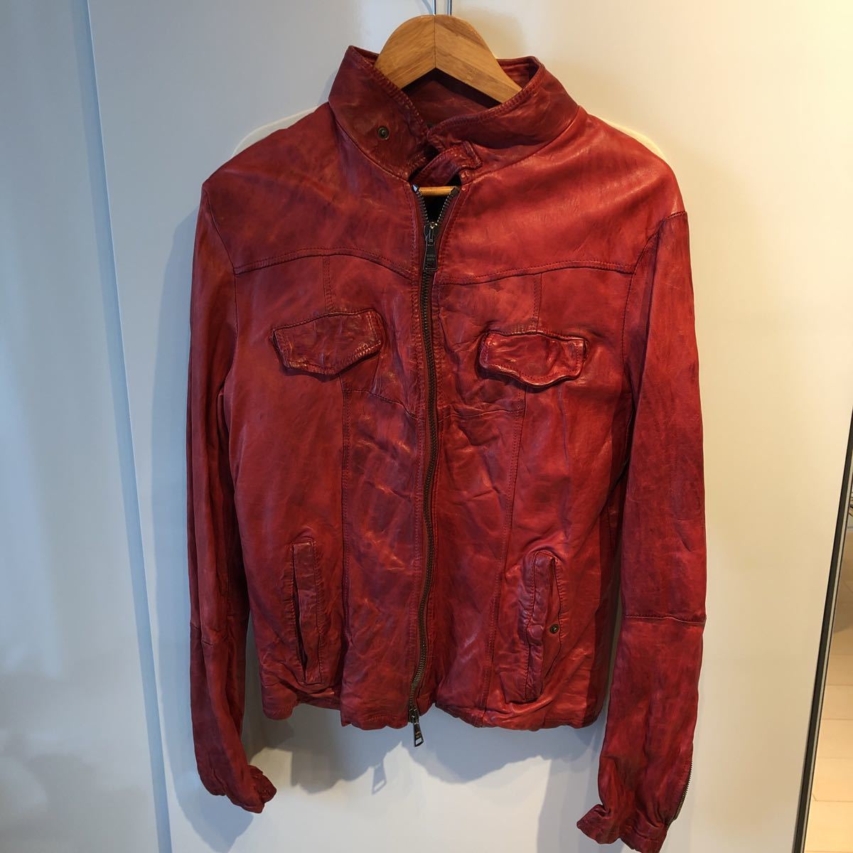 ジョルジオブラット☆giorgio brato☆レザージャケット ライダース 未