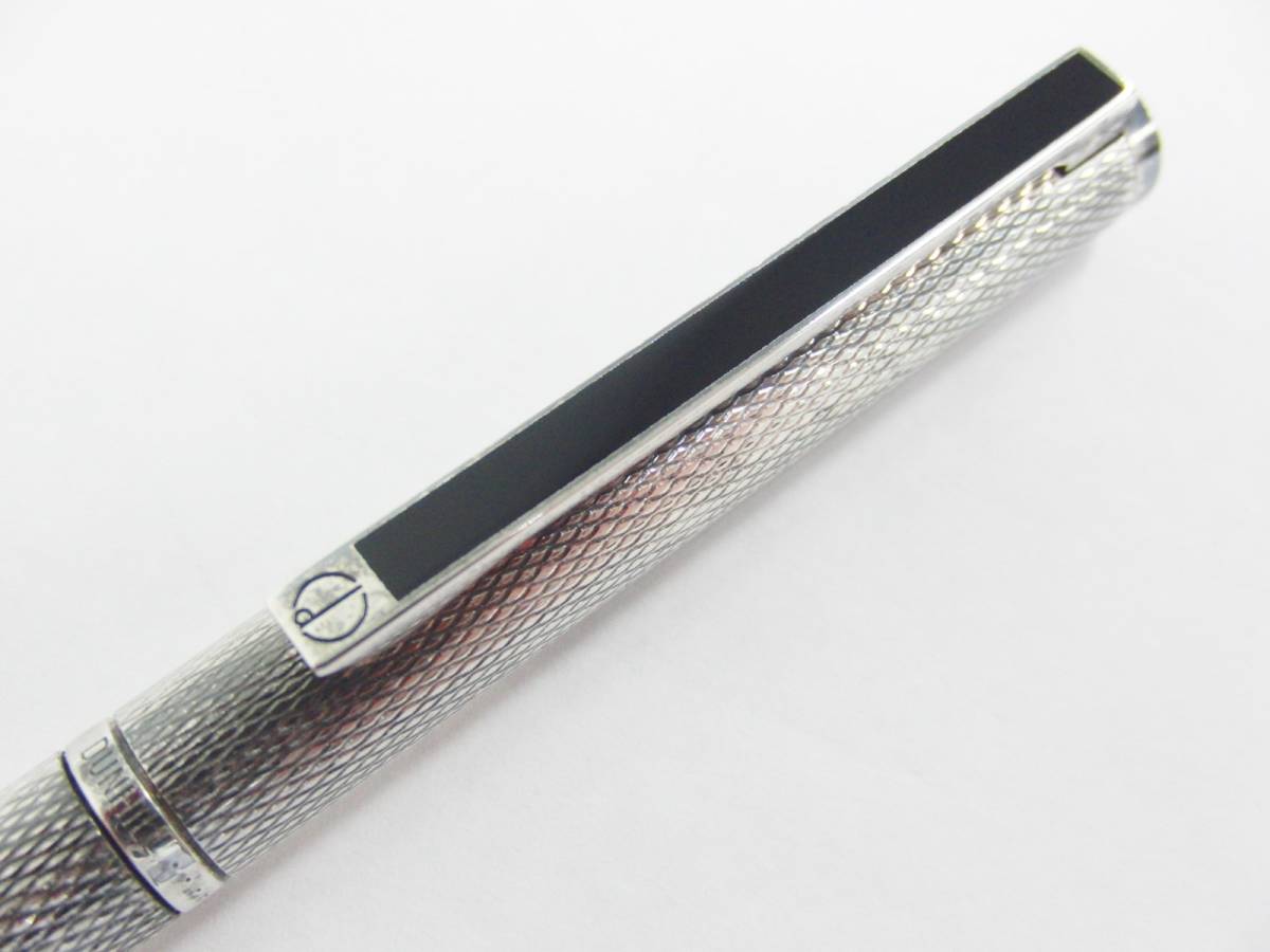 ダンヒル dunhill ボールペン ツイスト ダイヤモンド 刻印ロゴ