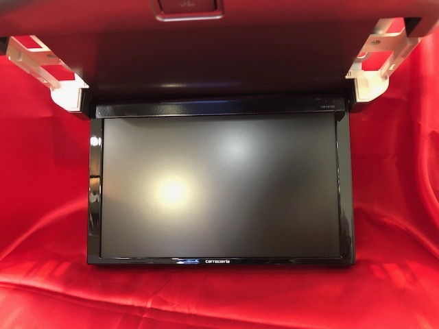 C■中古□オーバーホール済□パイオニア・カロッツェリア　10.2型ワイドVGAフリップダウンモニター■箱無し・色シルバー（TVM-1000-W3)_3