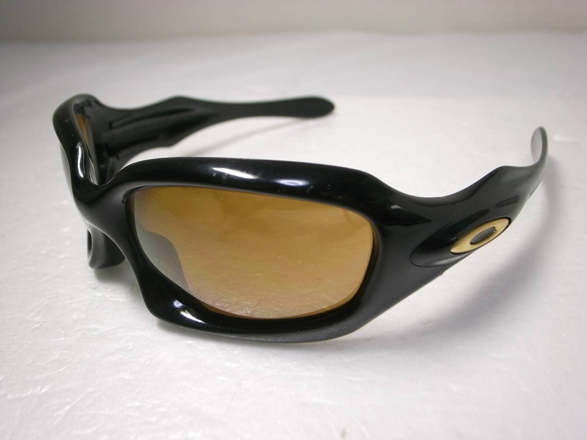 最安値，低価 OAKLEY モンスタードグル 05-075 廃盤モデル サングラス オークリー ポリッシュド ブラック &times; ゴールドイリジウム monster doggle(セル、プラスチックフレーム)｜売買されたオークション情報、y セル、プラスチックフレーム