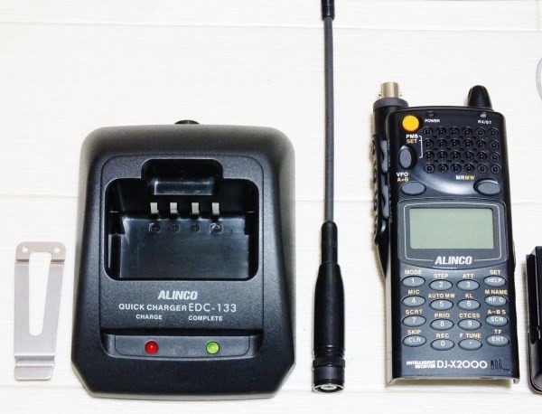 アルインコ 受信機 DJ-X2000 0.1MHz～2150MHz オールモード SSB受信も可能