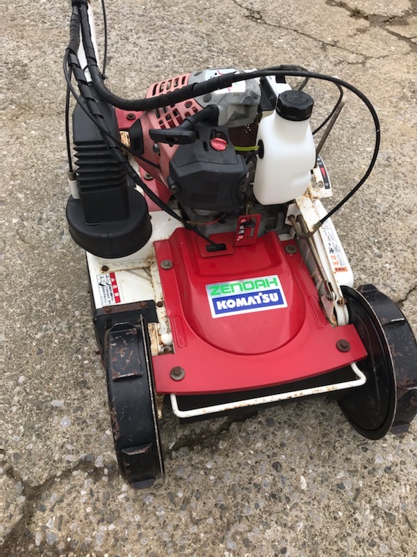 愛媛発 ゼノア斜面草刈機 ZGC500EZ ノリダー