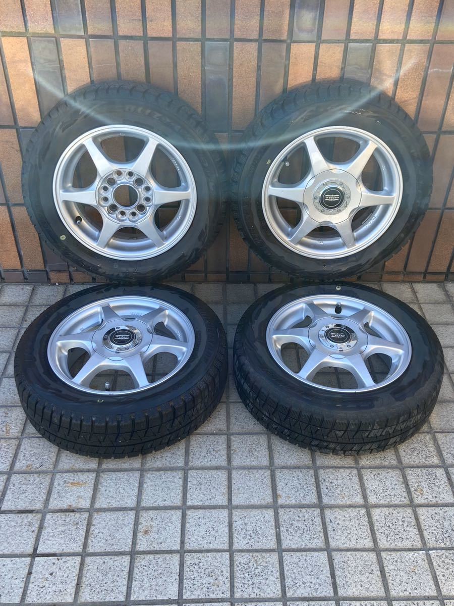 13インチ スタッドレス 155/65R13 ブリザックREVO GZ アルミホイール